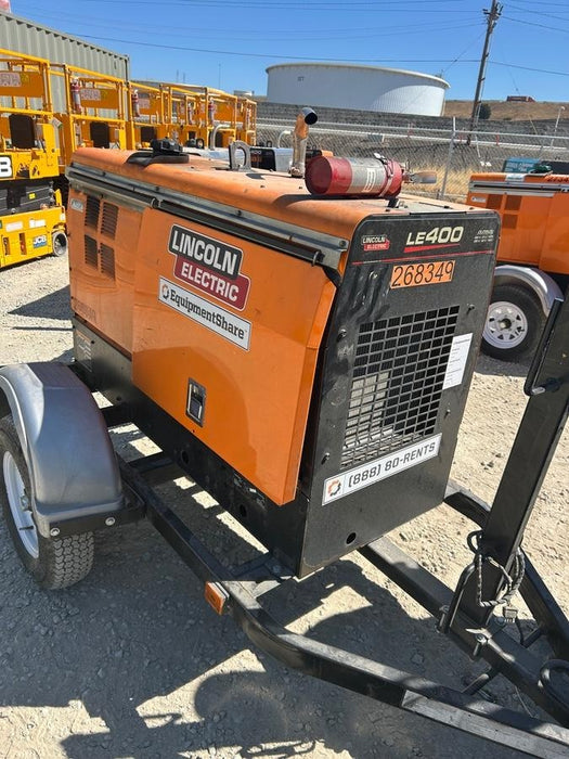 2022 Lincoln Electric LE400 Kubota V1505, Trlr, Cable Rack, Light Kit, ES Decals, T3