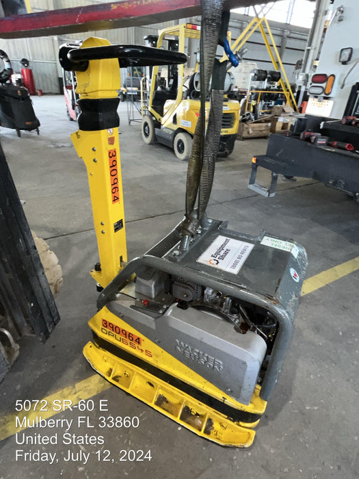 2024 Wacker Neuson DPU5545Heh Vibration Plate DPU 5545Heh US, Diesel,