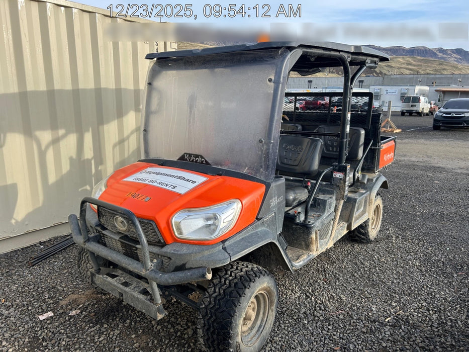 Kubota RTV-X1140W-H Plastic Canopy, Windshield Acrylic Clear, LED Strobe Light, Wire Harness Kit, Back up Alarm