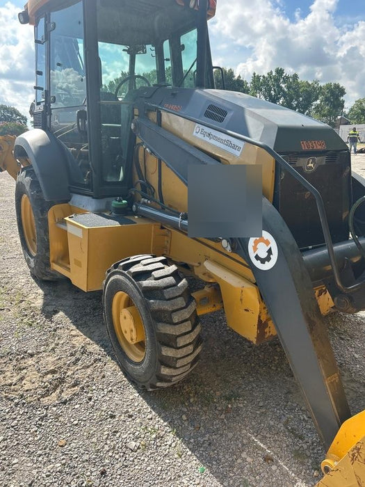 2020 John Deere 310LEP Cab/Heat/Air, 4WD, Standard Stick, Pilot Controls, 2 Way Hydraulics, TAG Manual QC