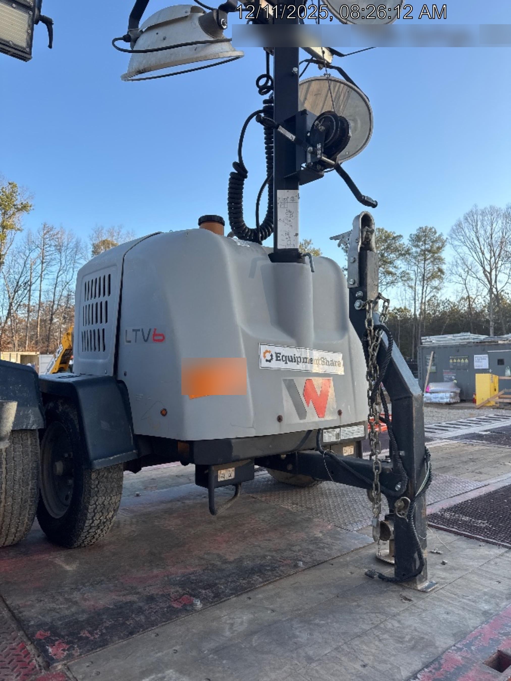 2019 Wacker Neuson LTV6L-MH Standard Options, ES Track Hardware, Fuel Level Sensor