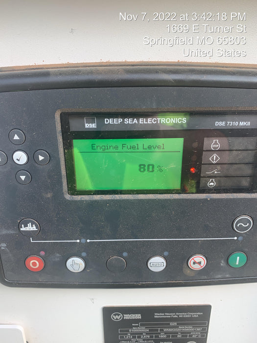 2022 WACKER NEUSON G25