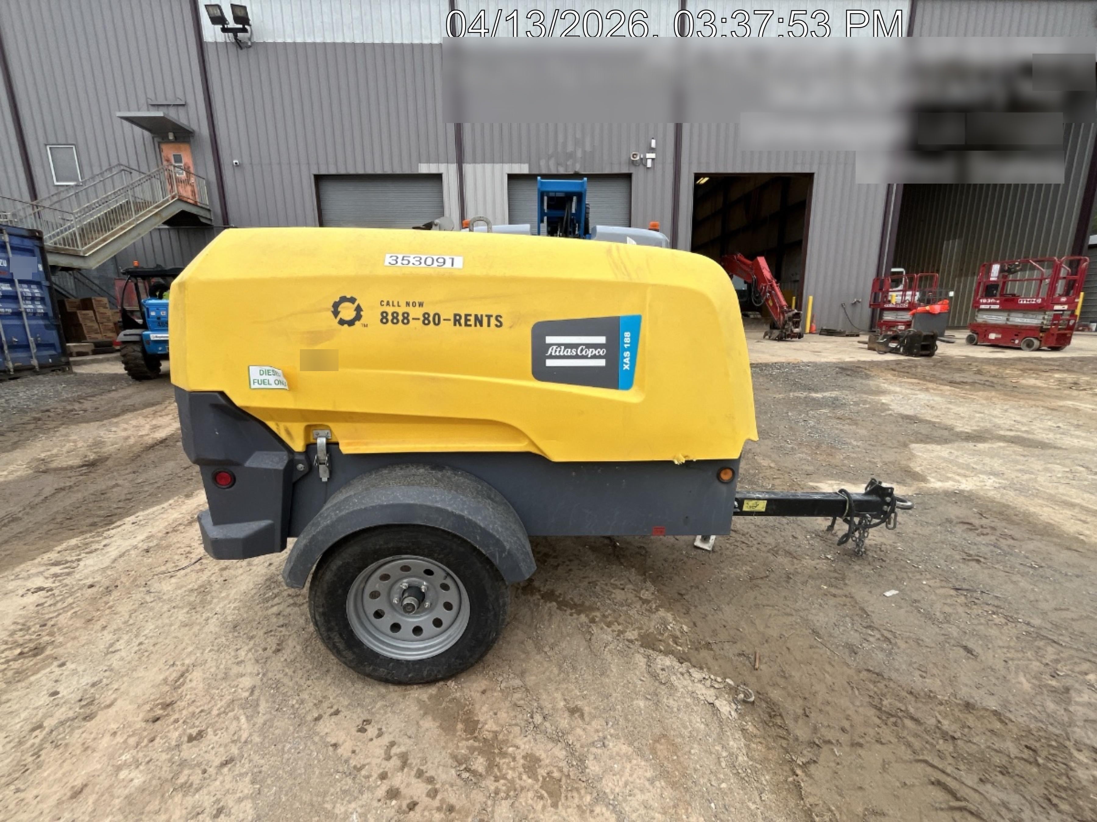 2023 ATLAS COPCO XAS188 CWK