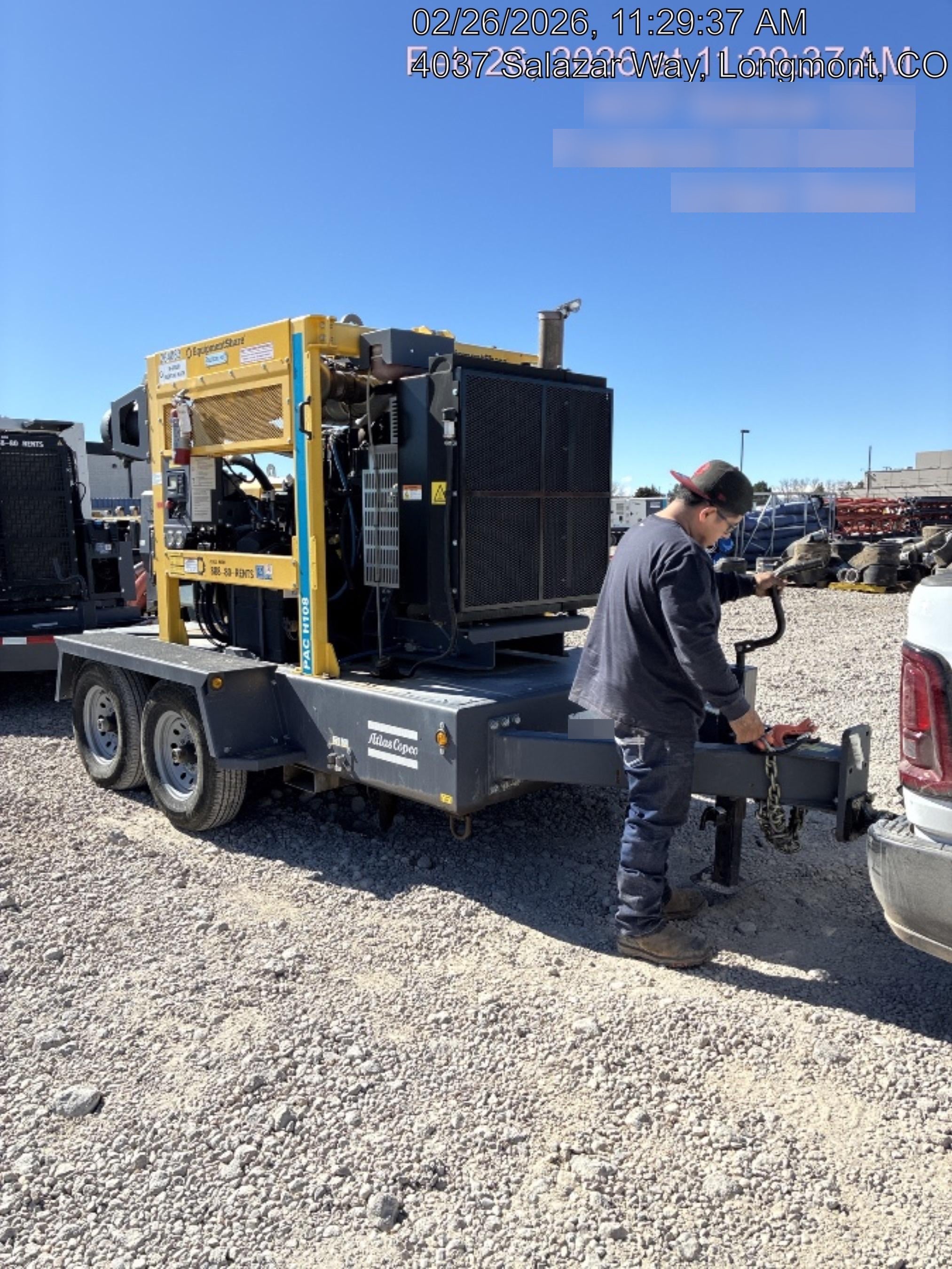 2022 ATLAS COPCO PAC H108 JD