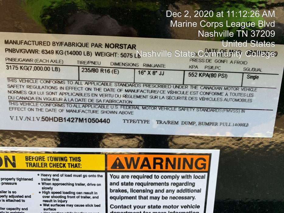 2020 SURE-TRAC ST8214HLOD-8-140