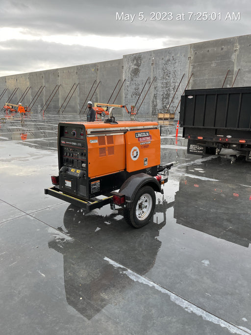 2021 Lincoln Electric Vantage 322 Vantage 322 Ready Pak 3 w/ Decals, ORANGE (includes trailer, cable rack, fender light kit) NO Telematics