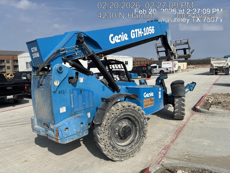 2017 Genie GTH-1056 Genie GTH1056, Solid Tires, 60" carriage, Light Kit, Open ROPS