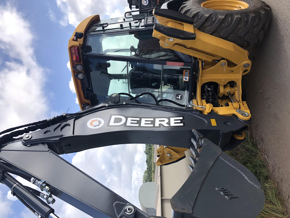 2020 John Deere 310LEP Cab/Heat/Air, 4WD, Standard Stick, Pilot Controls, 2 Way Hydraulics, TAG Manual QC