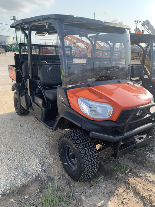 2021 Kubota RTV-X1140W-H Plastic Canopy, Windshield Acrylic Clear, LED Strobe Light, Wire Harness Kit, Back up Alarm