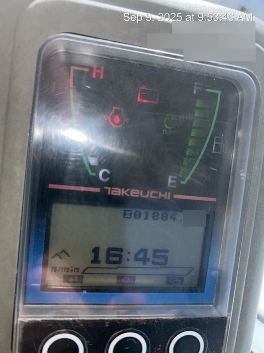 2020 TAKEUCHI TB250-2