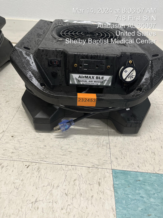 2022 PHOENIX AirMAX Radial Air Mover