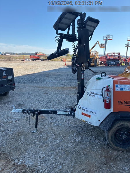 2023 Generac MLT2 Diesel, Flex Switch 120V Input, Powerzone Controller, (4) 320W LED Lights, 4kW Generator, 39.9 Gal Fuel Tank, 2" Ball, T3