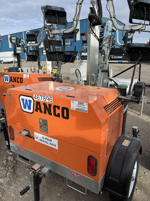 2024 Wanco WLTT-4MM4K Diesel, Deep Sea Controller, Shore Power Plug, Auto Start, (4) 350W LED Floodlights, 4kW Generator, 60 Gal Fuel Tank, 2" Ball, T3