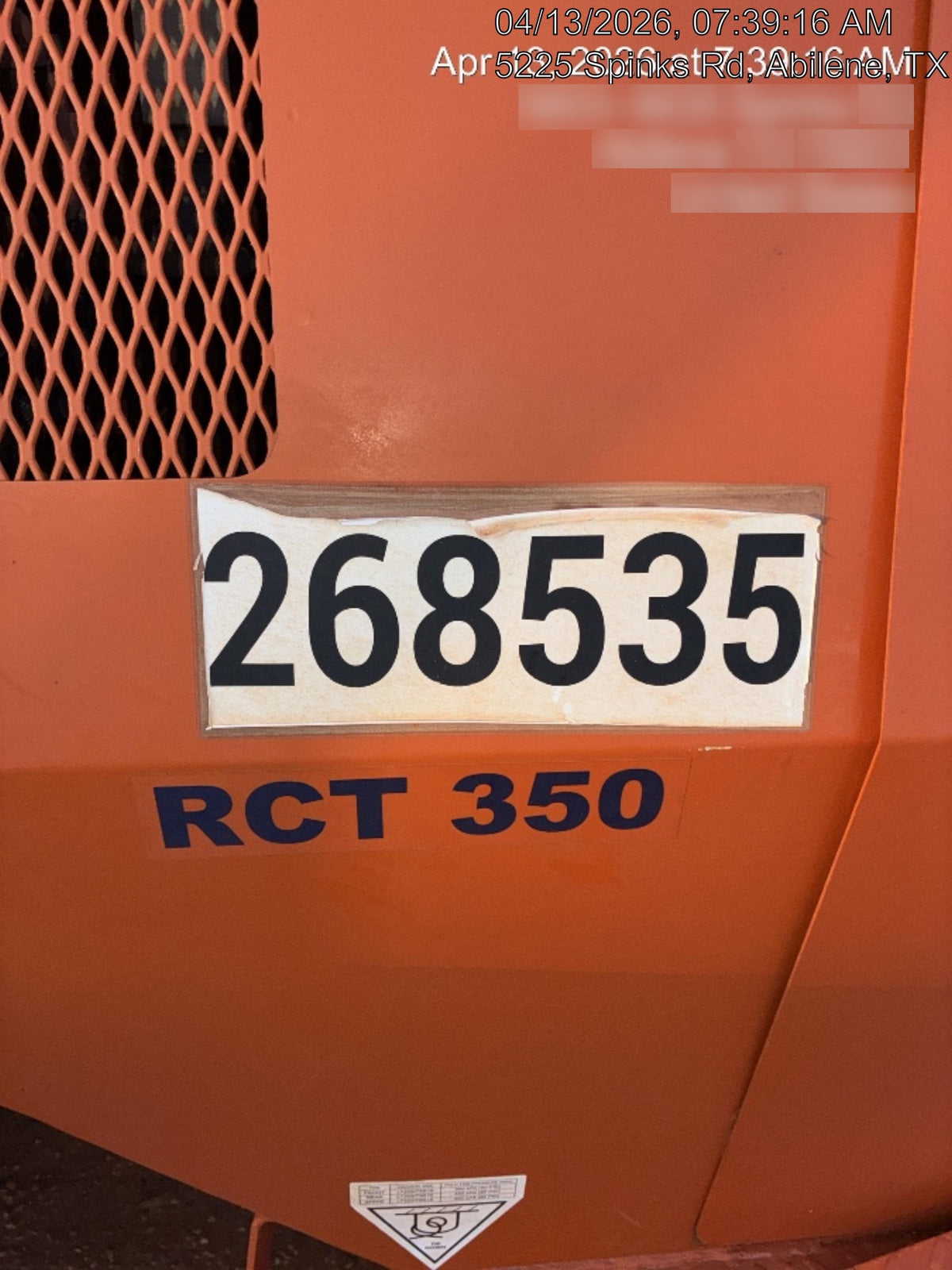 2022 BROCE RCT350