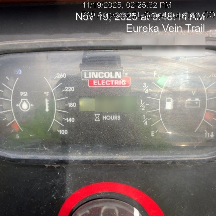 2022 Lincoln Electric Vantage 549X Crosslink Technology, Trailer Mounted, ES Decals, T3