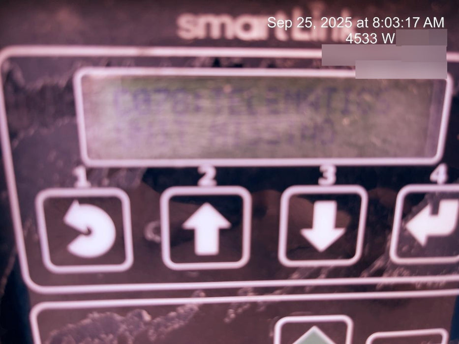 2019 Genie GS-2632 Folding rails with half height swing gate