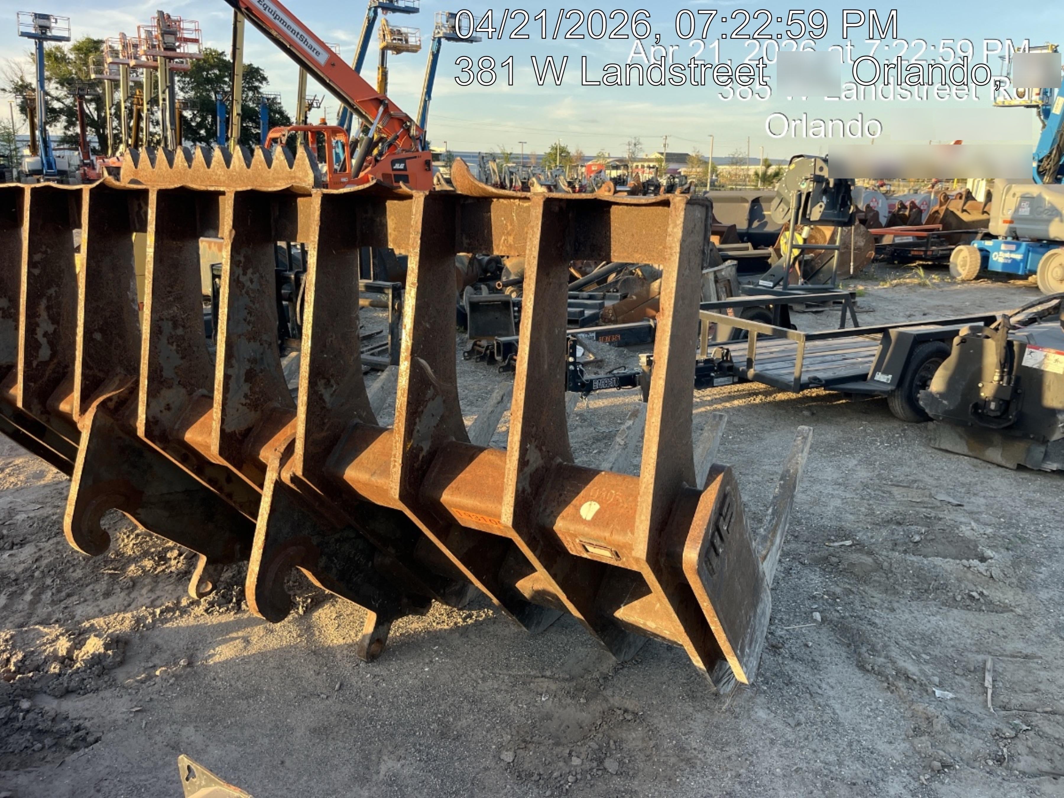 2017 WERK-BRAU 120" Root Rake - Werk Brau