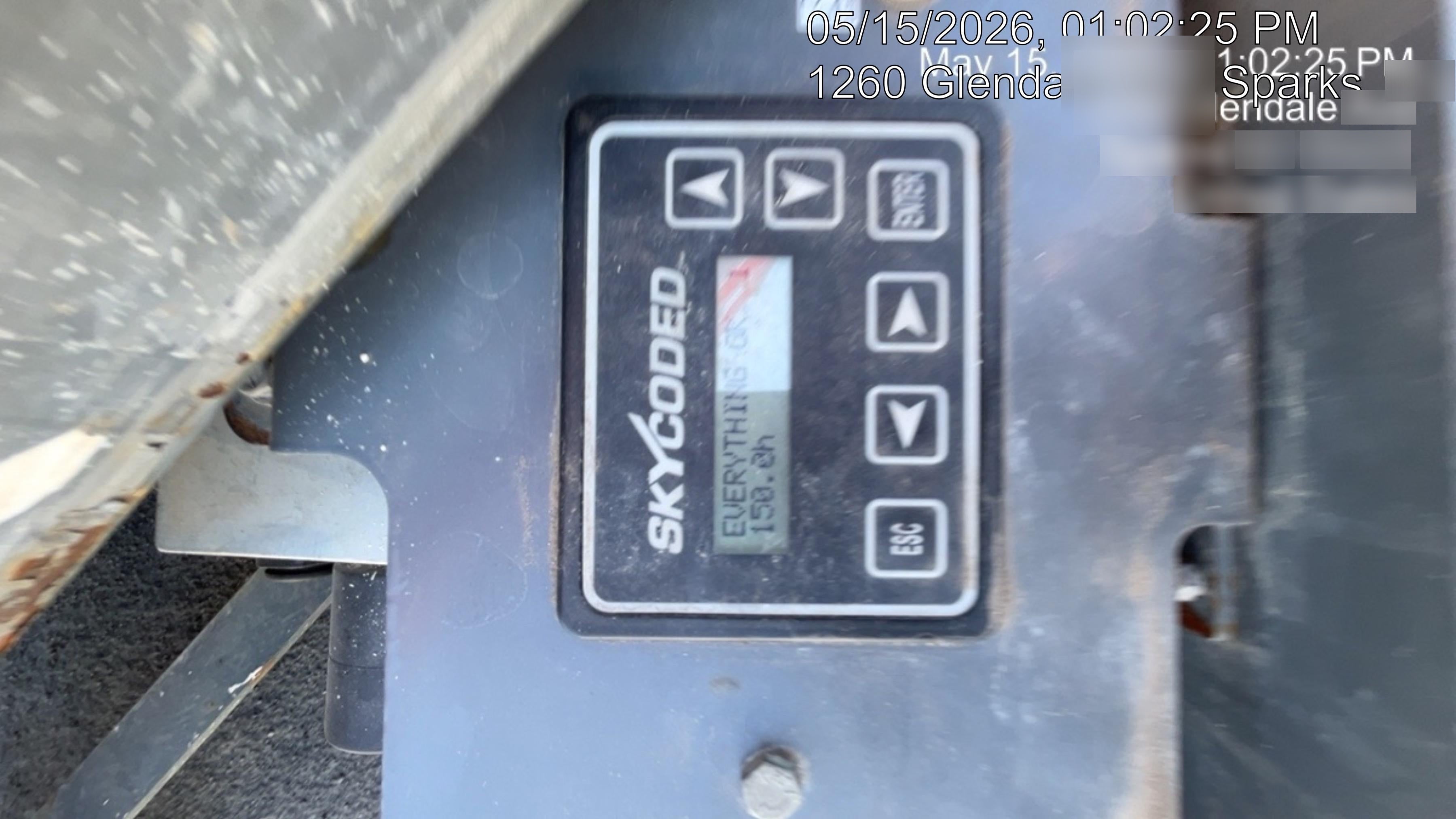 2020 Skyjack SJIII-3219 Solid NM Tires, Half height spring hinged entry gate, Dual Beacons, 800W Inverter