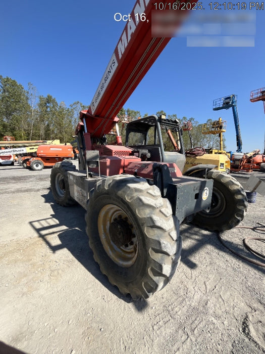 2017 Manitou 12042 Manitou MTA 12042, Solid Tires, 66" Carriage, Open ROPS, Flashing Beacon and Work Light Package