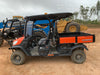 2020 Kubota RTV-X1140W-H 4WD utility cart -LED strobe -Windshield tempered glass -Plastic canopy -Wire harness kit -Backup alarm