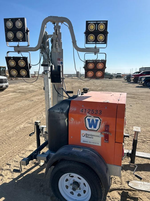 2024 Wanco WLTT-4MM4K Diesel, Deep Sea Controller, Shore Power Plug, Auto Start, (4) 350W LED Floodlights, 4kW Generator, 60 Gal Fuel Tank, 2" Ball, T3