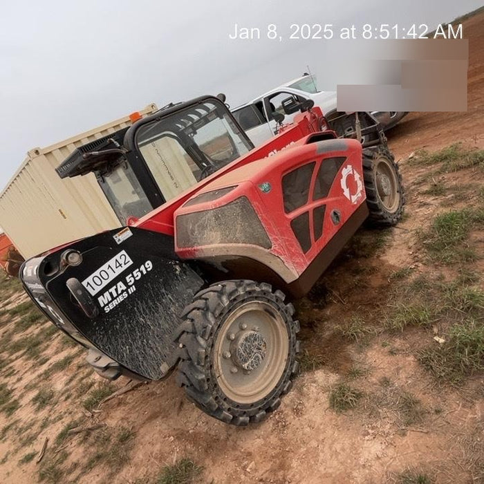 2020 Manitou MTA5519 Cab/Heat/Air, Solid Tires, Work Lights, Beacon, Aux Hydraulics, Back up Alarm, Mirrors, ES Keypad