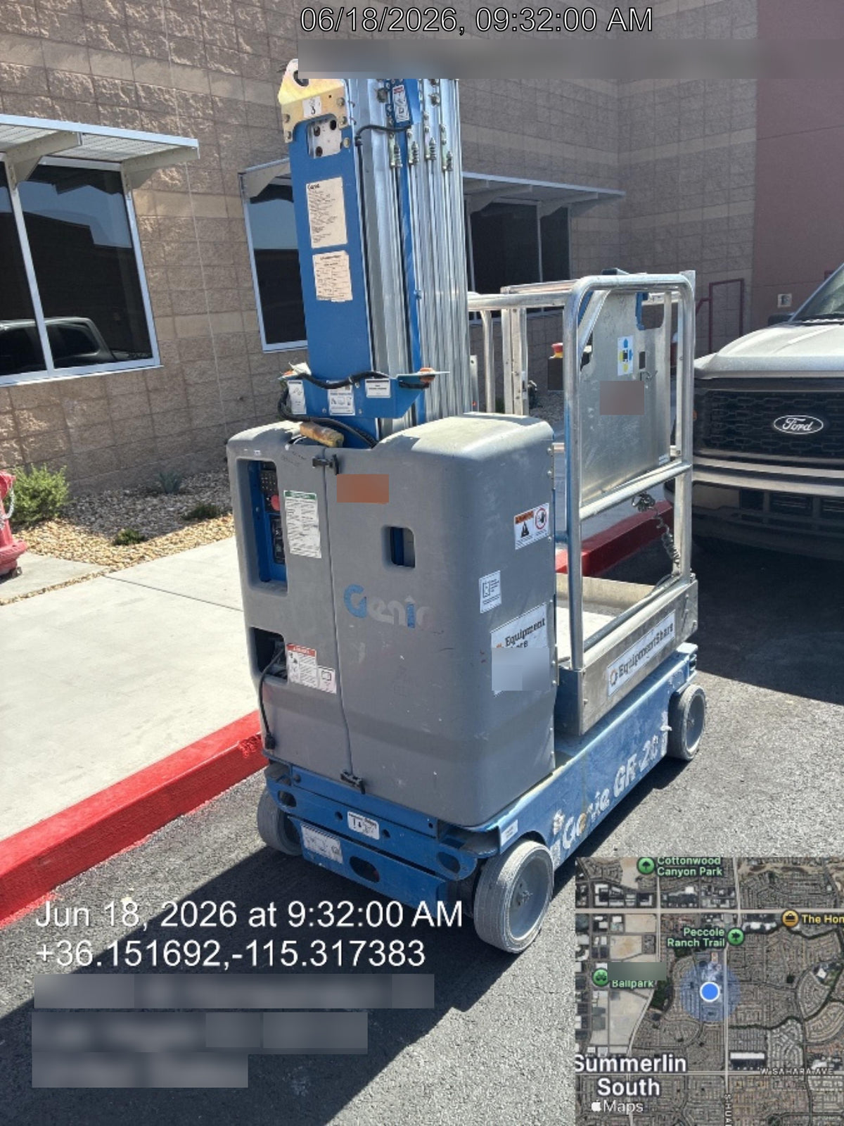 2019 GENIE GR-20