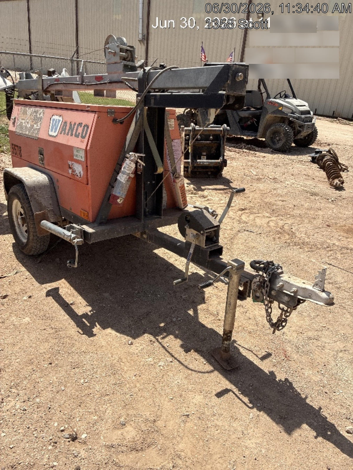 Wanco WLT-4M WANCO WLT-4M 6 kW Towable Light Generator