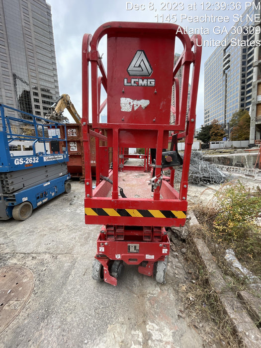 2021 Lgmg AS1932E Electric Drive, Solid Non Marking Tires, Dual Beacons