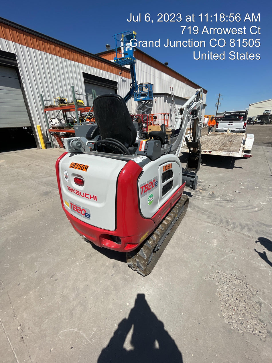 2023 TAKEUCHI TB20e