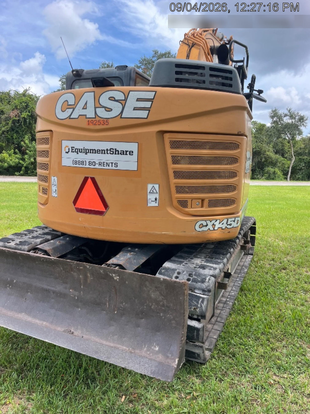 2018 CASE CX145D SR