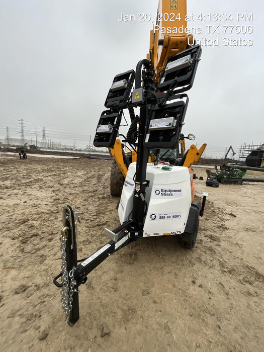 2023 Generac MLT2 Diesel, Flex Switch 120V Input, Powerzone Controller, 
(4) 320W LED Lights, 4kW Generator, 39.9 Gal Fuel Tank, 2" Ball, T3