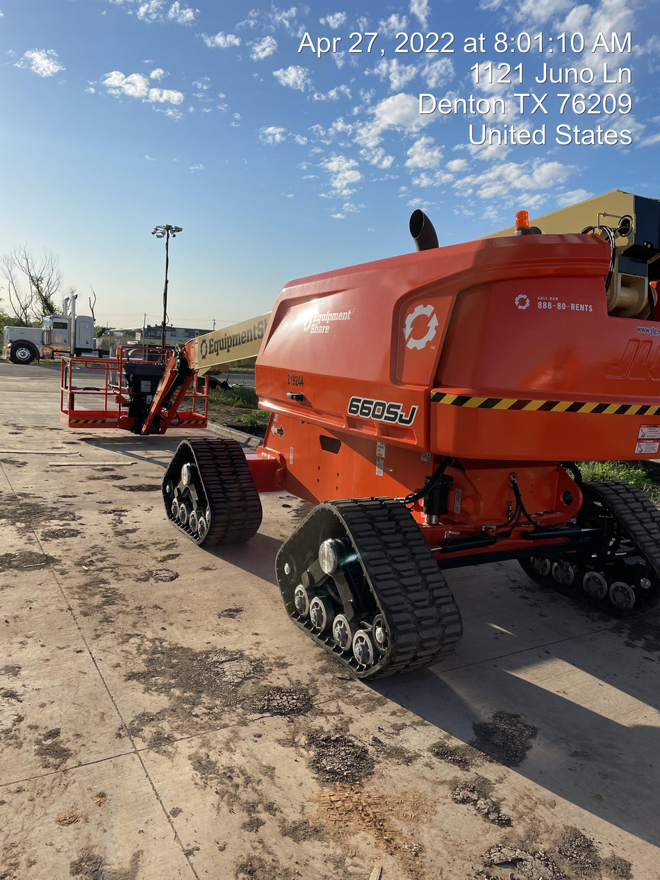 2022 JLG 660SJ Quad Track