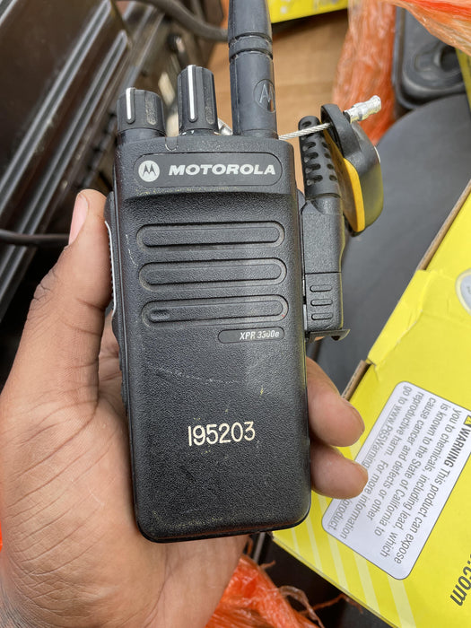 2021 MOTOROLA XPR3300E