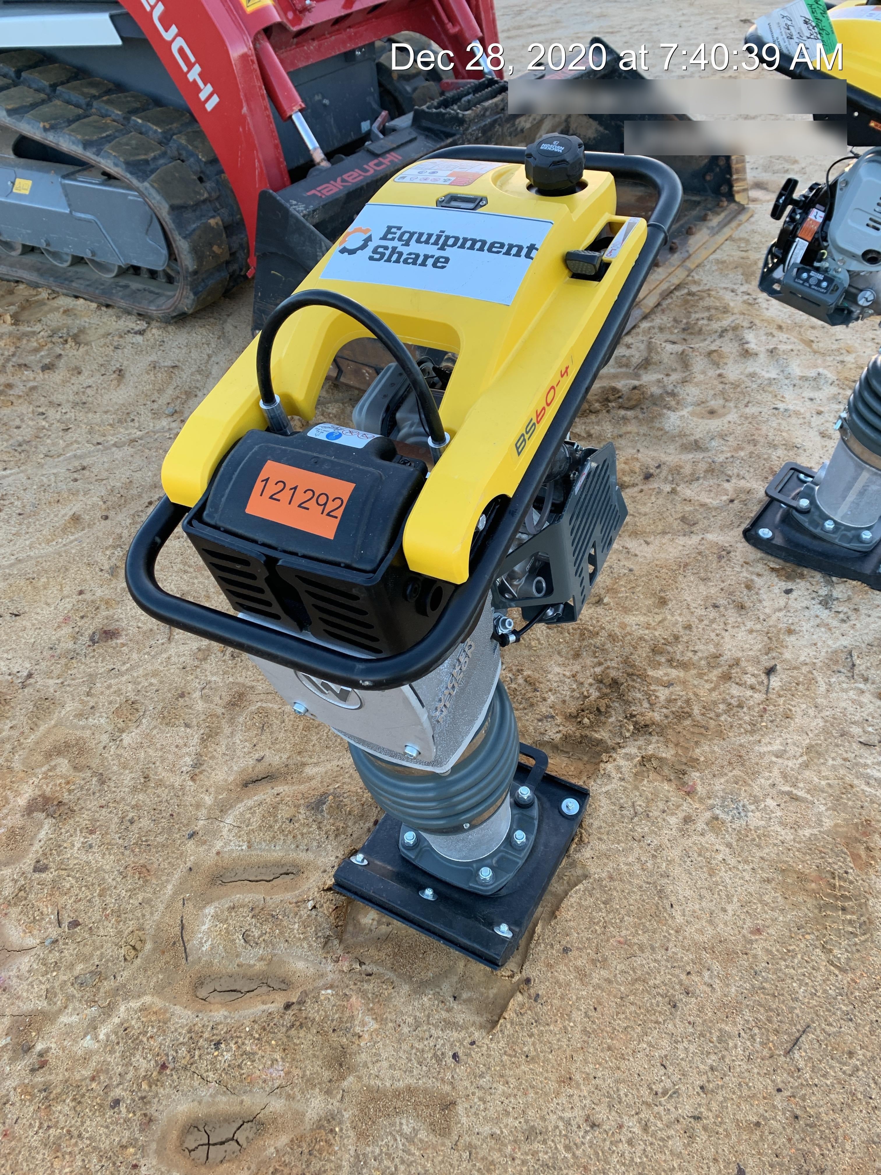2020 WACKER NEUSON BS60-4As