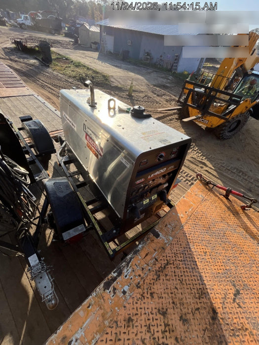 2024 Lincoln Electric LE400 Kubota V1505, Trlr, Cable Rack, Light Kit, ES Decals, T3