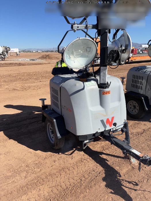 2019 Wacker Neuson LTV6L-MH Wacker Neuson LTV6L Mobile Light Tower w/Fuel Level Sensor Installed