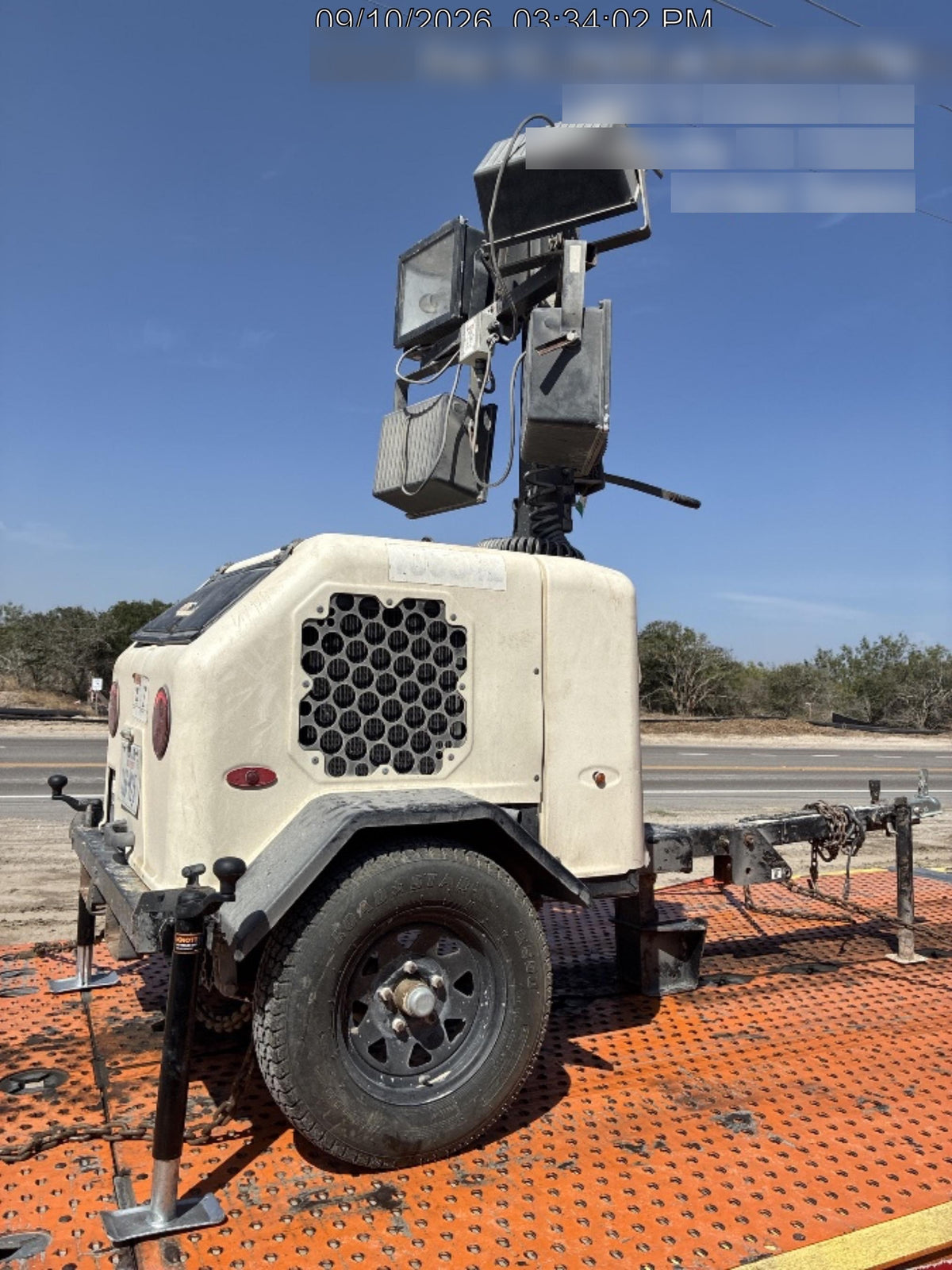 2020 Genie RL4 6kW Light Plant - Metal Halide
