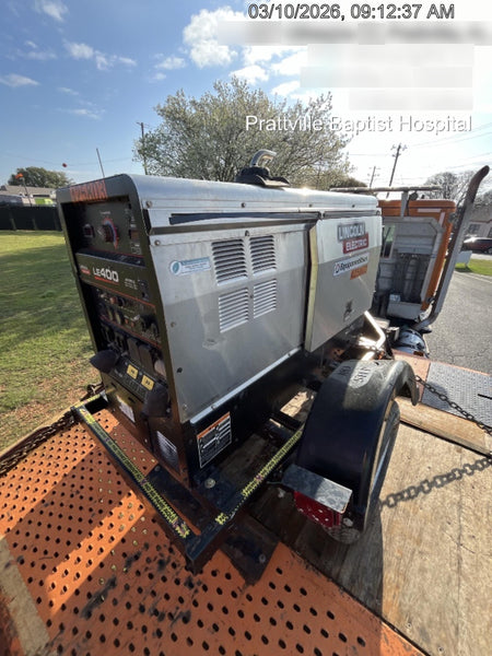 2024 Lincoln Electric LE400 Kubota V1505, Trlr, Cable Rack, Light Kit, ES Decals, T3