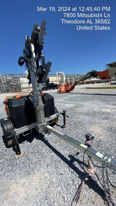 2023 Wanco WLTT-4MM4K Diesel, Deep Sea Controller, Shore Power Plug, Auto Start, (4) 350W LED Floodlights, 4kW Generator, 60 Gal Fuel Tank, 2" Ball, T3