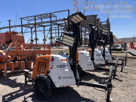 2023 Generac MLT2 Diesel, Flex Switch 120V Input, Powerzone Controller, 
(4) 320W LED Lights, 4kW Generator, 39.9 Gal Fuel Tank, 2" Ball, T3