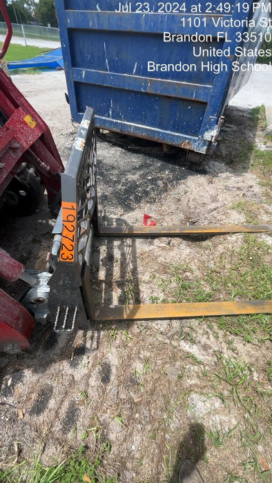 2018 PALADIN 42" Pallet Fork Assembly