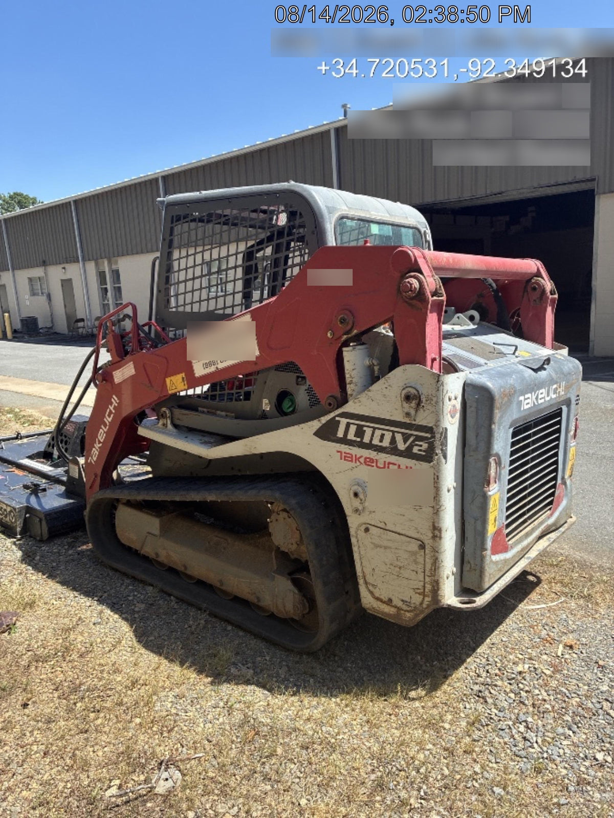 2019 TAKEUCHI TL10