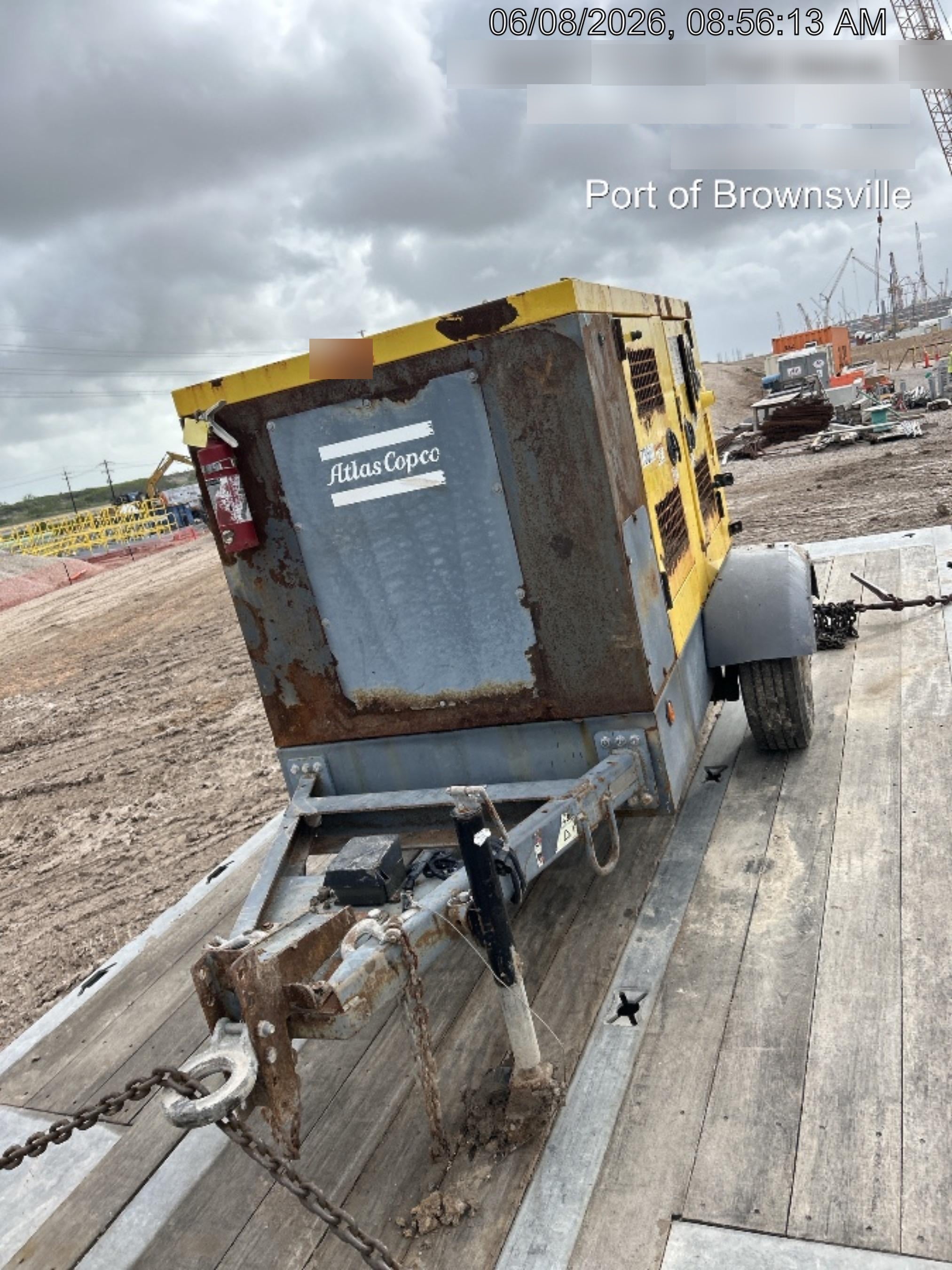 2020 ATLAS COPCO PAS 100 HF CS Enclosed