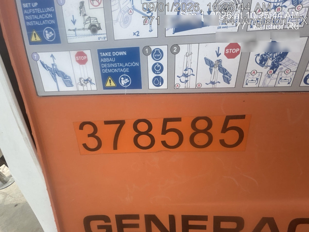 2023 Generac MLT2 Diesel, Flex Switch 120V Input, Powerzone Controller, 
(4) 320W LED Lights, 4kW Generator, 39.9 Gal Fuel Tank, 2" Ball, T3