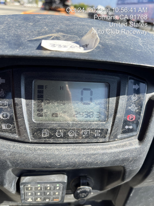 2022 Kubota RTV-X1140W-H Plastic Canopy, Windshield Acrylic Clear, LED Strobe Light, Wire Harness Kit, Back up Alarm