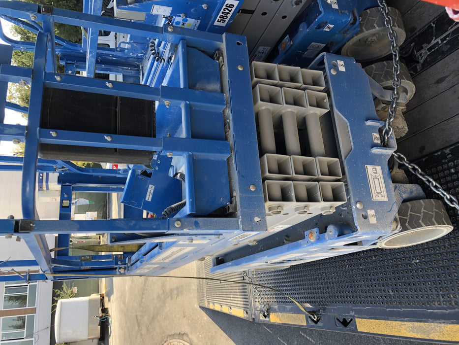 2020 Genie GS-1930 Solid Non Marking Tires, Beacon, Folding rails with half height swing gate, 800W Inverter