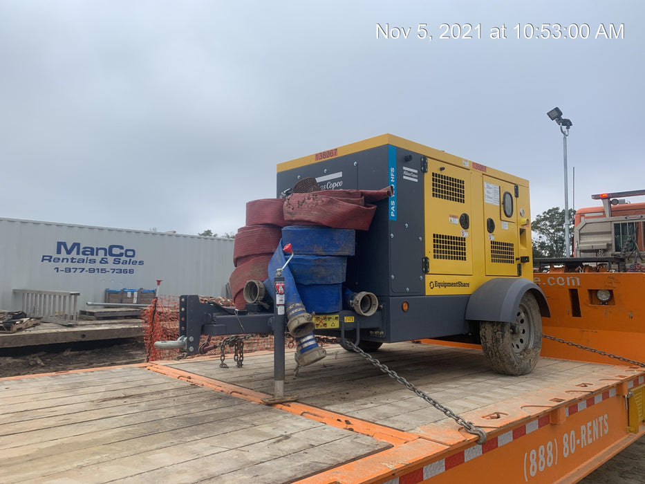 2021 ATLAS COPCO PAS 100 HF CS Enclosed