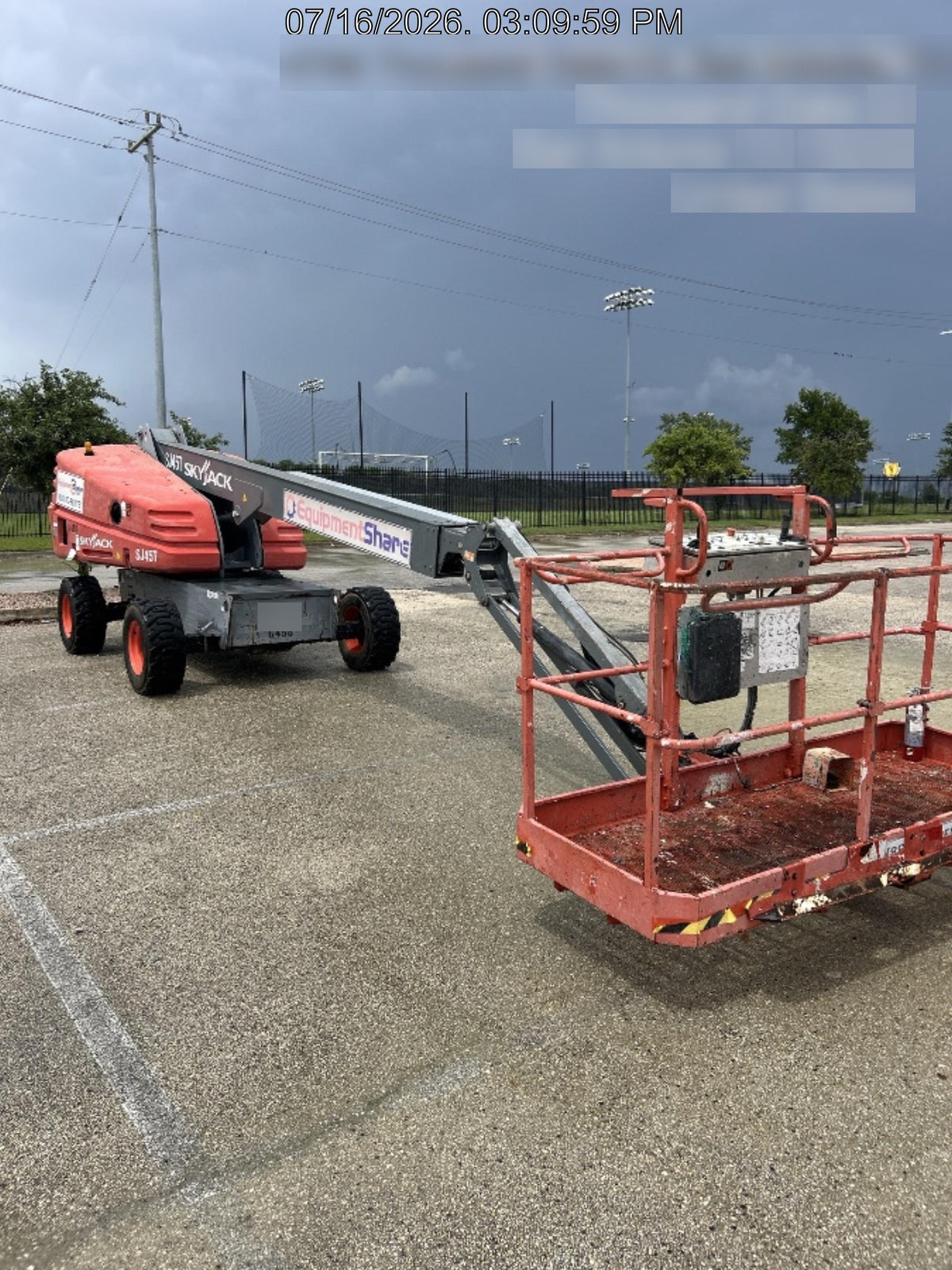 2017 SKYJACK SJ45T+