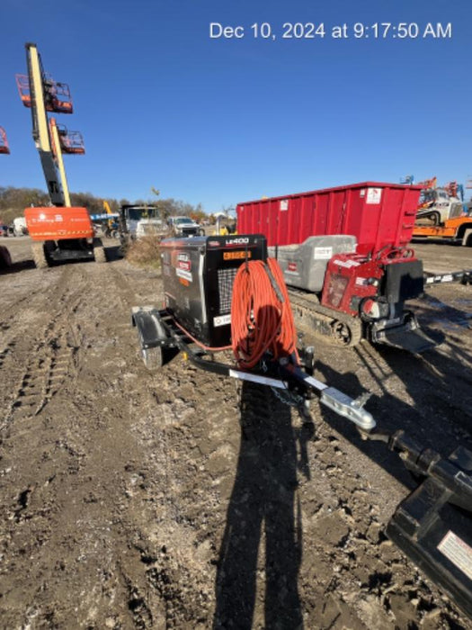 2024 Lincoln Electric LE400 Kubota V1505, Trlr, Cable Rack, Light Kit, ES Decals, T3